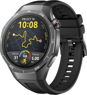 Limited-Time Sale for Summer Surprises AED 99د.إ：HUAWEI WATCH GT5 Pro 46 mm Smartwatch, Sharp-Edged Design, upto 14 Days Battery Life, Pro-level Sports Watch, Health Tracking,...